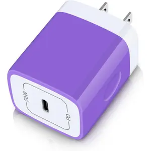 Fast Charger Block for Galaxy A36 5G/A17/A56/A26/A55/A54 5G/A16 5G/A15/S25 Ultra/S24 FE/S23/S22/S21/Z Flip 7/Fold 7,USB Type C Wall Plug Outlet for iPhone 16e/16/15/14/13/12,Pixel 9a