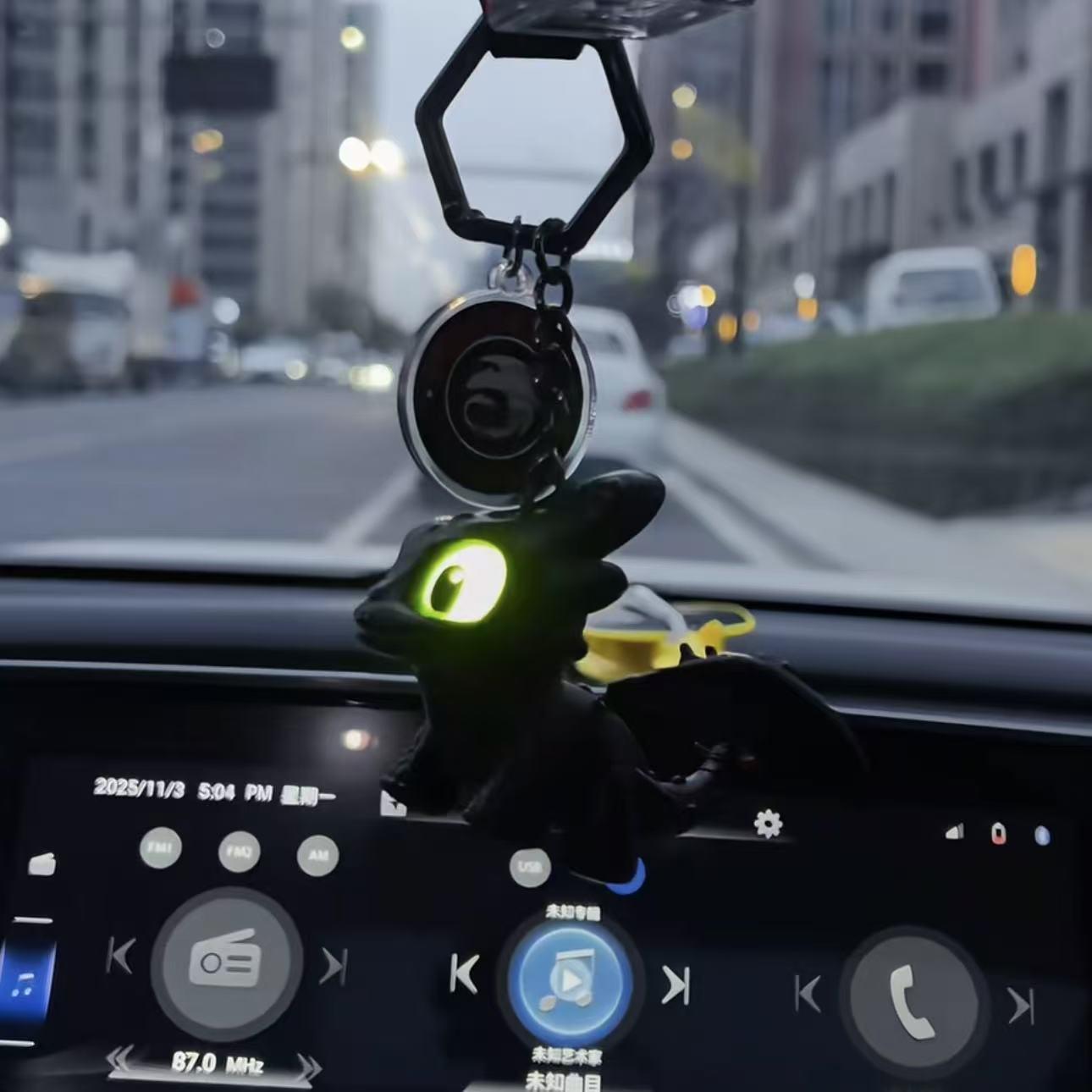 Joylux How to Train Your Dragon, Night Fury Dragon Keychain,Valentine Party Favor Toys 2026, Glow in the Dark Mini Dragon, Pendant with Moving Wings ,Trendy Bag Charm Car Ornament Keychain, Gift Birthday Peripheral