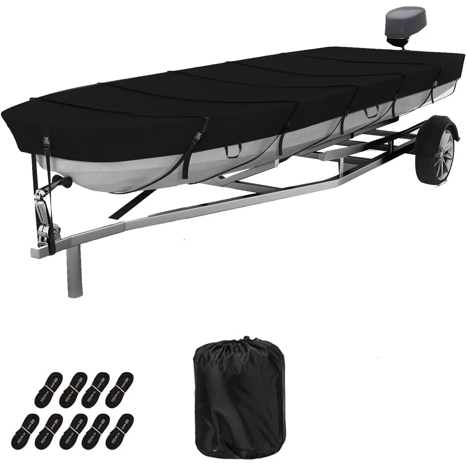 Boat Cover Waterproof Boat Covers Fits  Boat  Long