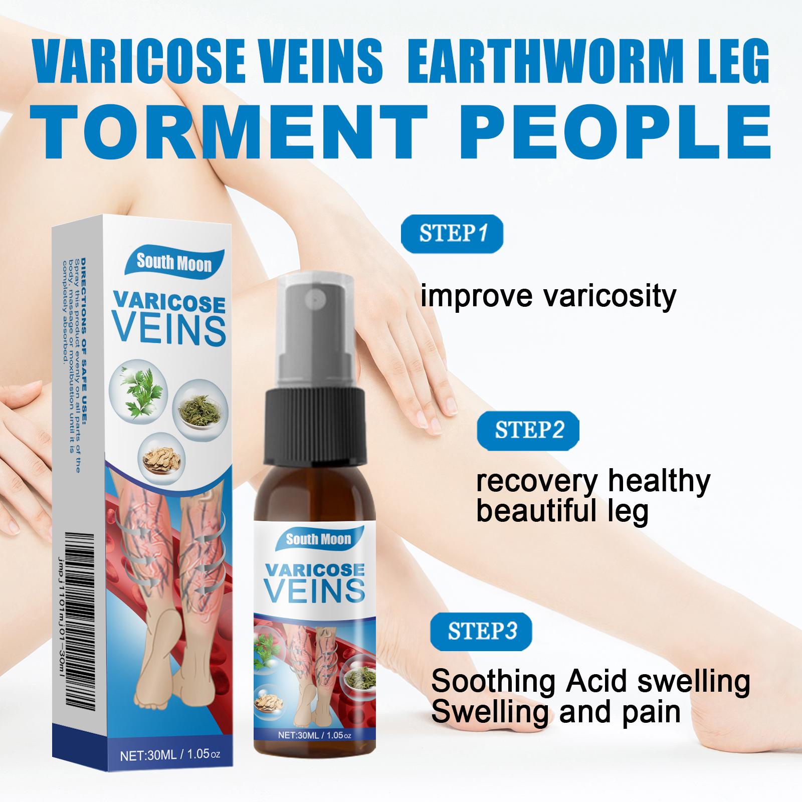 South Moon Leg Care Spray Gently Relieve Leg Discomfort, Blue Veins And Bumps Repair Daily Care