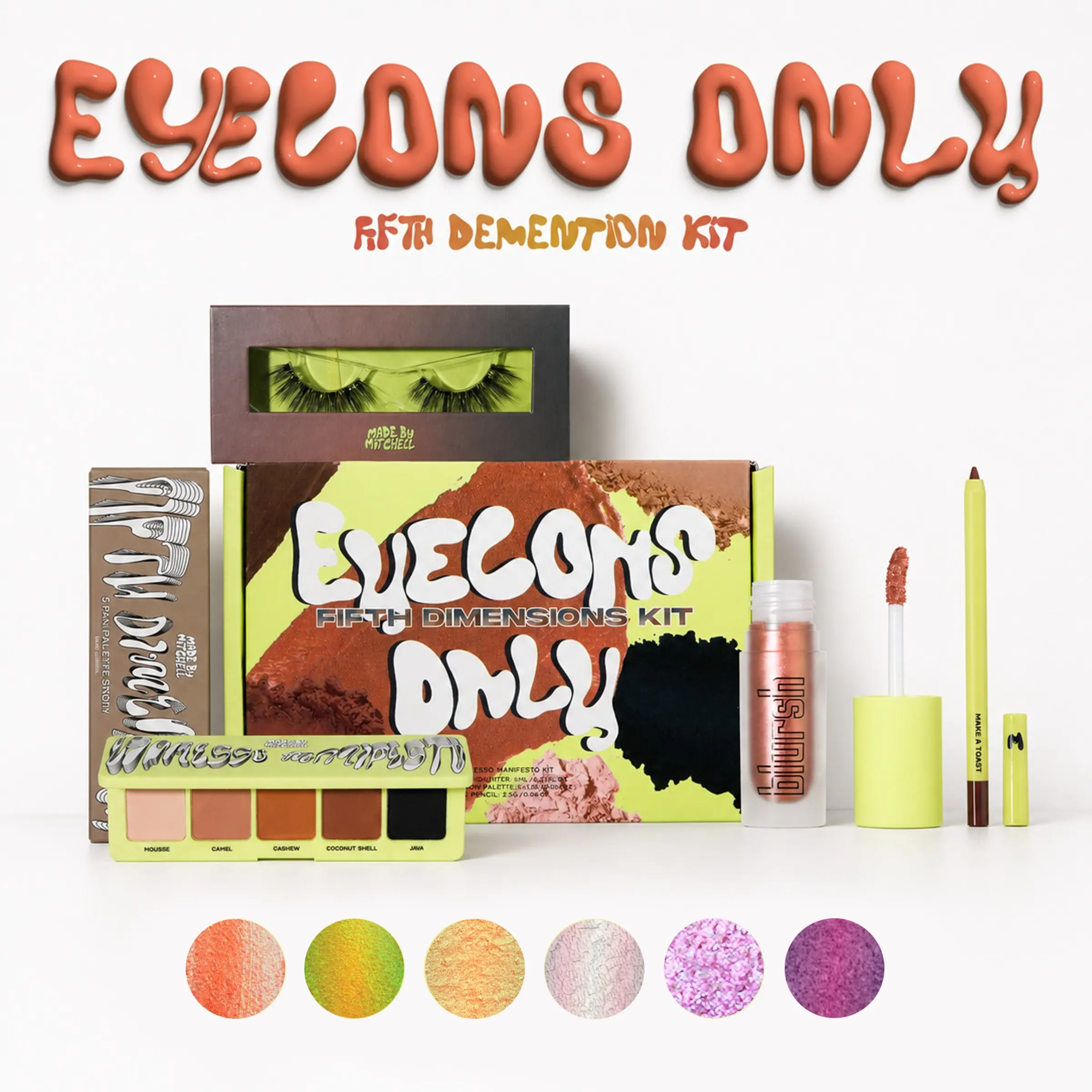 EYECONS ONLY - EYE KIT Eyeshadow - MADE BY MITCHELL Makeup