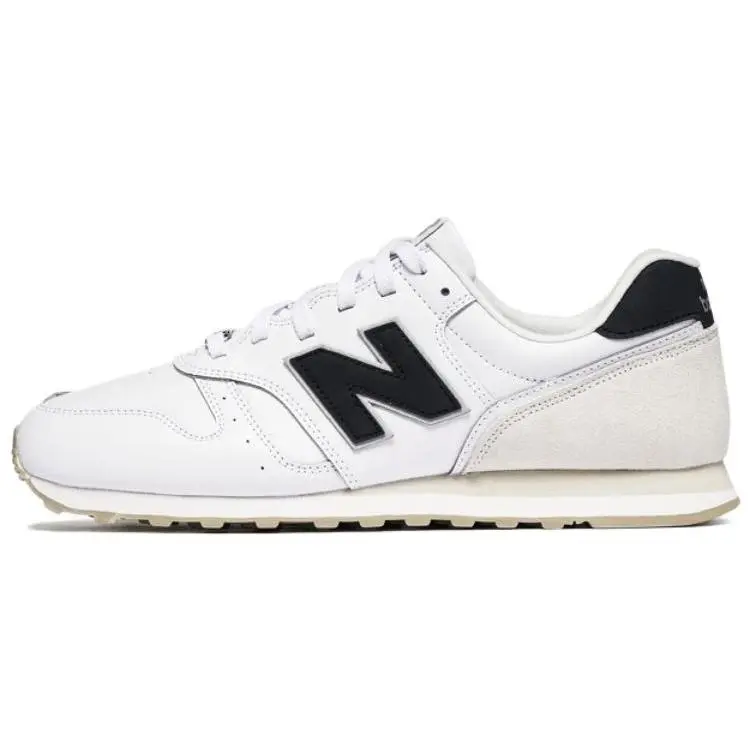 New Balance NB 373 Retro Lace-Up Patchwork Leather Synthetic Low-Top Casual Running Shoes ML373PA2
