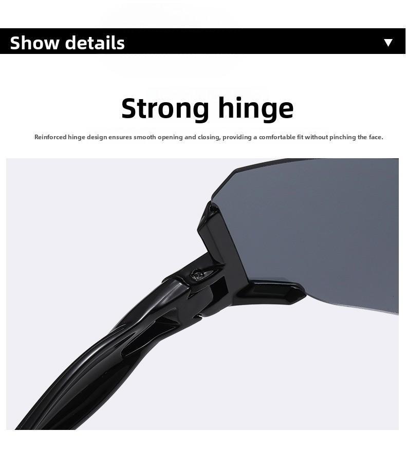 Cycling Sunglasses, Windproof UV400 Sports Eyewear for Outdoor Fishing, Hiking, Mountain Bike & Road Biking