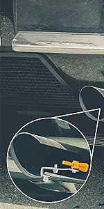 2pcs XL Size Aluminum Alloy Universal Turbo Sound Exhaust Muffler Pipe Whistle Car Roar Maker Red