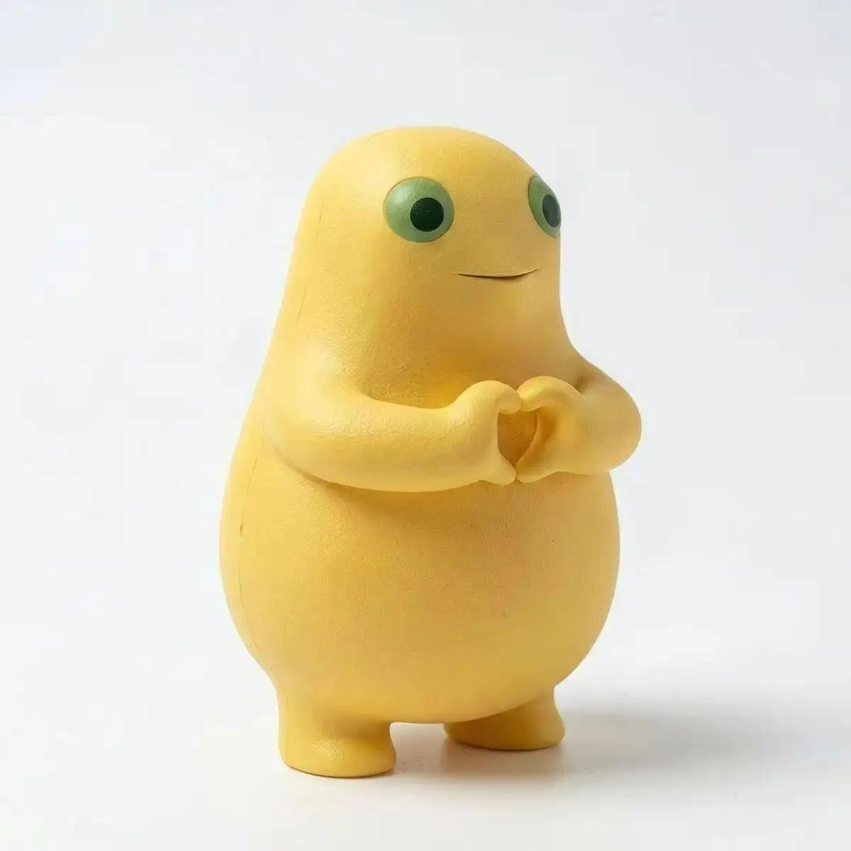 New Style Nailong Cute Milk Frog Abstract Lovely Yellow Healing Figure Ornament Keychain Decor 10‑Day Shipping Gift In Stock