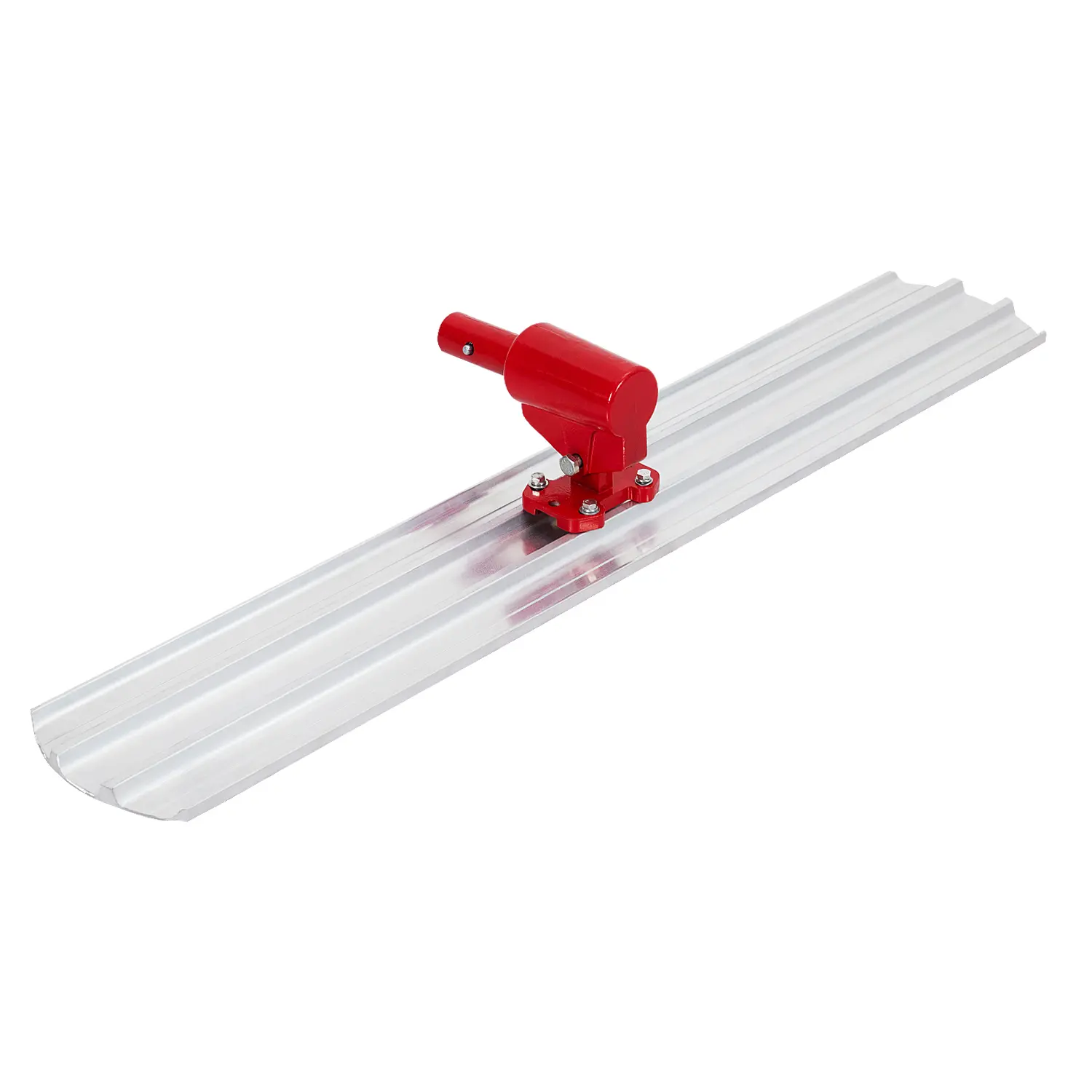 48" Aluminum Alloy Bull Float - Concrete Finishing Tool with Adjustable Bracket & 4 Handles for Cement Paving/Construction