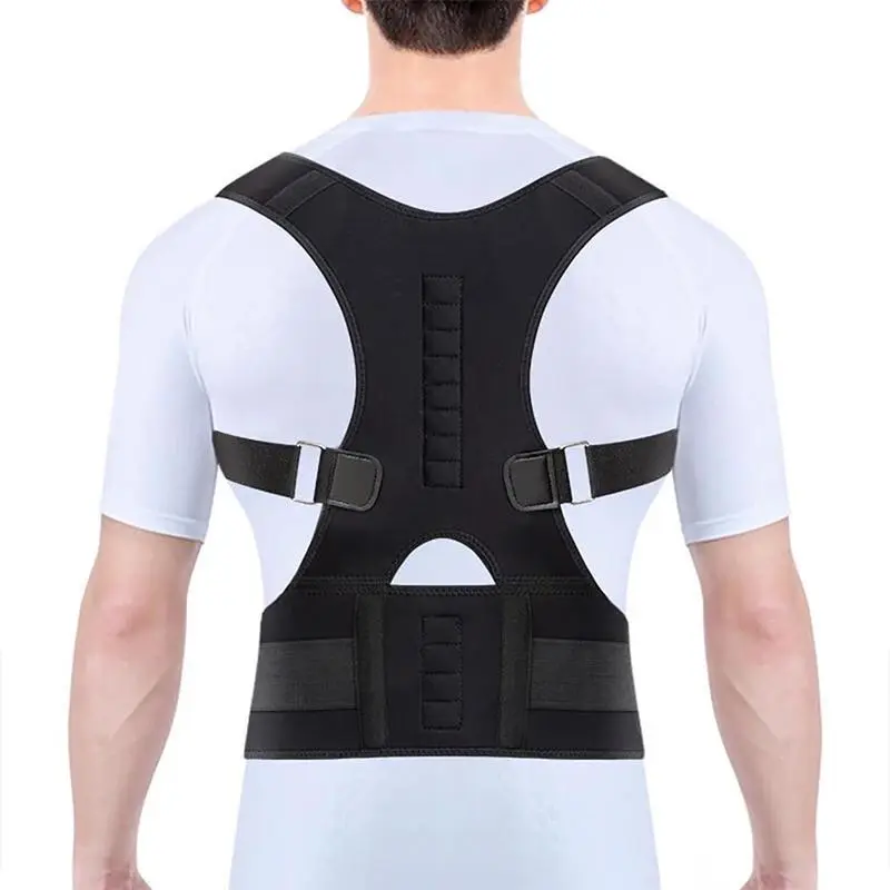 Magnetic Back Brace for Men Women Shoulder Upper Back Girdle Back Belt Strap Posture Belt Under Shirts Magnetic Back Brace for Men Women Shoulder Upper Back Girdle Back Belt Strap Posture Belt Under Shirts