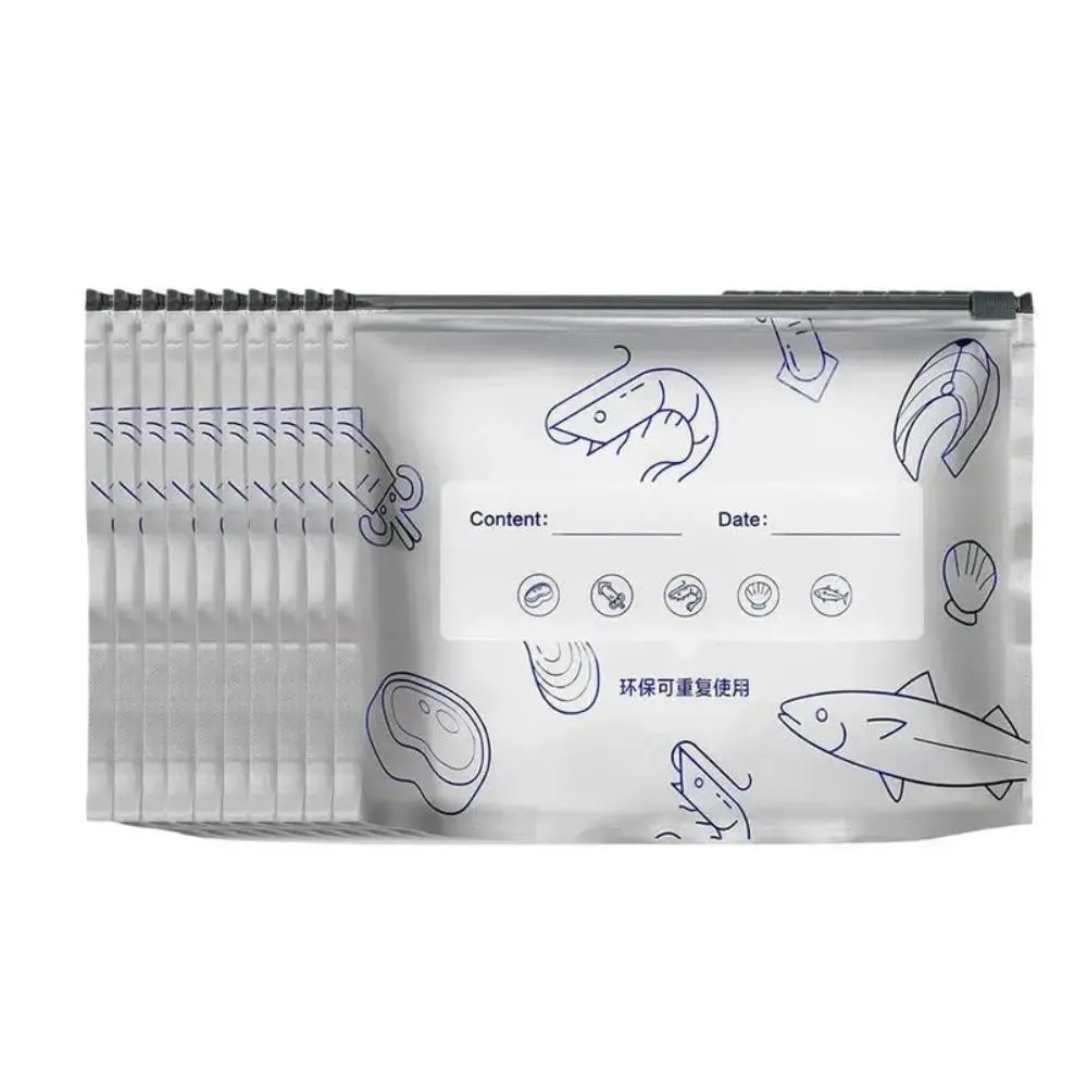 30 Pcs Thick Reusable Aluminum Foil Stand-Up Bags (10S+10M+10L), Heavy-Duty Leakproof Resealable Zipper Pouches, Airtight Tear-Resistant Insulated Storage for Kitchen, Camping & Meat