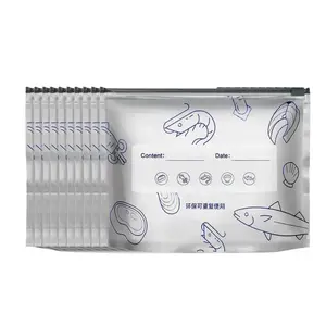 30 Pcs Thick Reusable Aluminum Foil Stand-Up Bags (10S+10M+10L), Heavy-Duty Leakproof Resealable Zipper Pouches, Airtight Tear-Resistant Insulated Storage for Kitchen, Camping & Meat