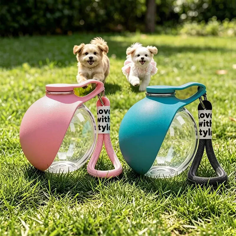 Portable Collapsible Pet Water Bottle with Bowl - Leak-Proof Dog Accessory, Easy to Carry Feeding Supply for Outdoor Use, Prevents Heat Exhaustion & Dehydration for Stress-Free Adventures, Bowl/Dish