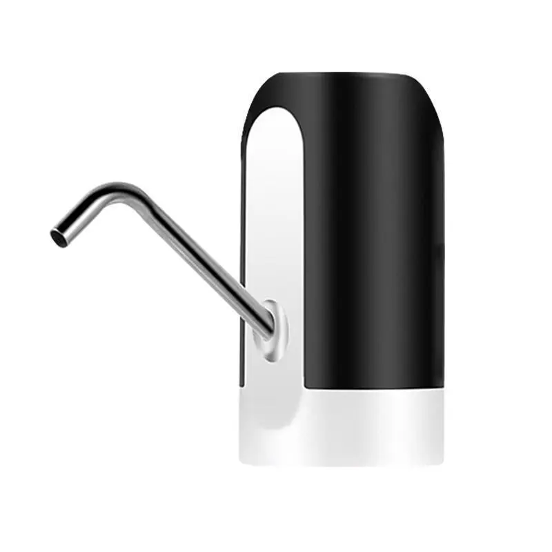 USB Rechargeable Automatic Water Dispenser Pump - Portable 4.5L-18.9L Jug Pump with 1-Touch Output, Low Noise, Mini Compact for Home, Camping Use