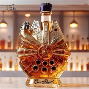 Interstellar Navigation Club Limited Edition Millennium Falcon Far Horizon Wine Decanter (Empty Bottle)