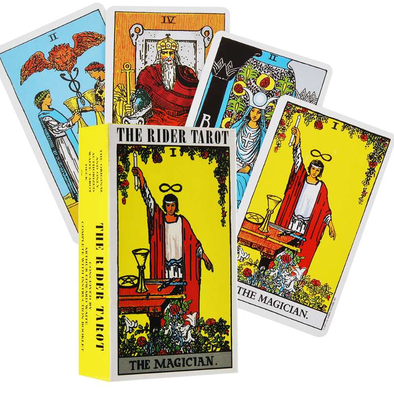 Waite Original Tarot Card Set, Includes 78 Cards & Guidebook, Ideal for Adults & Teens Aged 14+, Classic Tarot Game, Tarot Card Deck