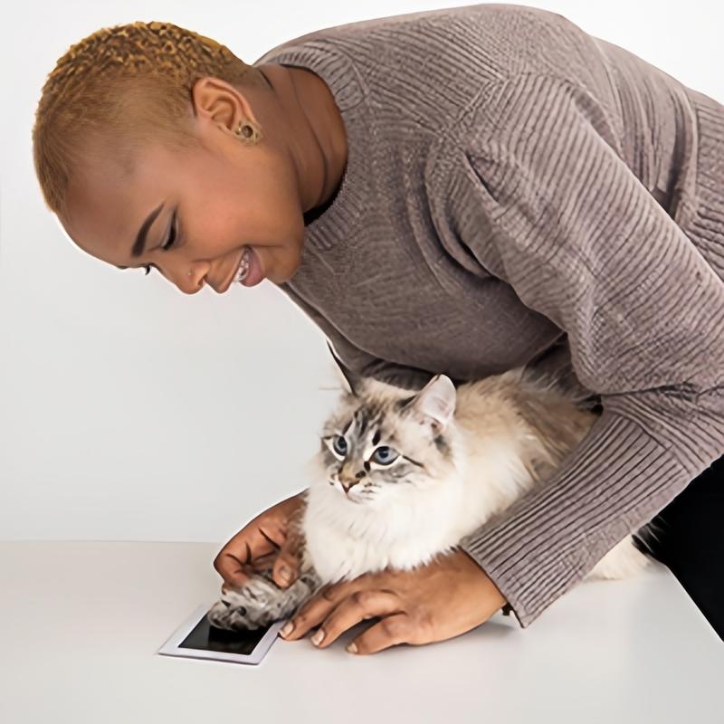 Clean-Touch Ink Pad Kit 4-Pack Mess-Free Inkless Hand Footprint & Pet Paw Print Accessories for Babies & Pets Eco-Friendly Skin-Safe Zero-Ink-Contact Stamping Method Bat Dragon Plush Toy with Flexible Shaft Interactive Bungee