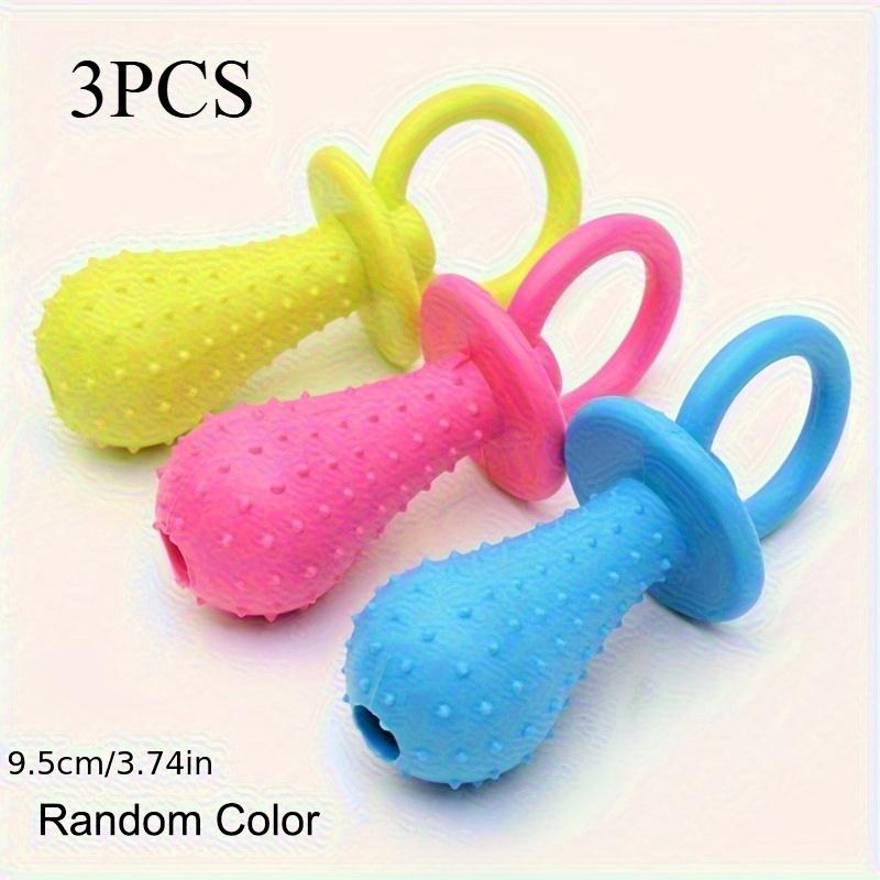 TPR Rubber Mini Pacifier Pet Toy for Cats and Dogs High-quality Grinding Teeth for Cats and Dogs Toys