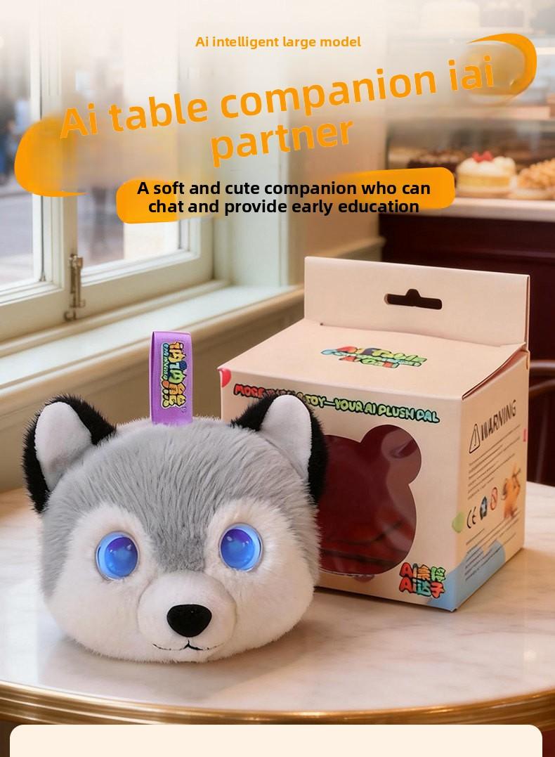 AI Talking Plush Toy Emotional Companion Smart Interactive Stuffed Animal Multi Language Voice Chat Cute Panda Husky Bear Doll for Kids Adults Stress Relief Sleep Buddy Birthday Gift Valentines Mothers Day Gift AI Talking Plush Toy Emotional Companion Smart Interactive Stuffed Animal Multi Language Voice Chat Cute Panda Husky Bear Doll for Kids Adults Stress Relief Sleep Buddy Birthday Gift Valentines Mothers Day Gift