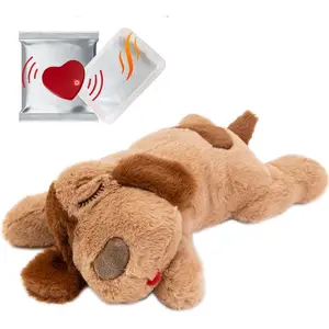 Heartbeat Puppy Calming Toy Soft Comfort Cuddler Pillow Anxiety Relief Dog Toy