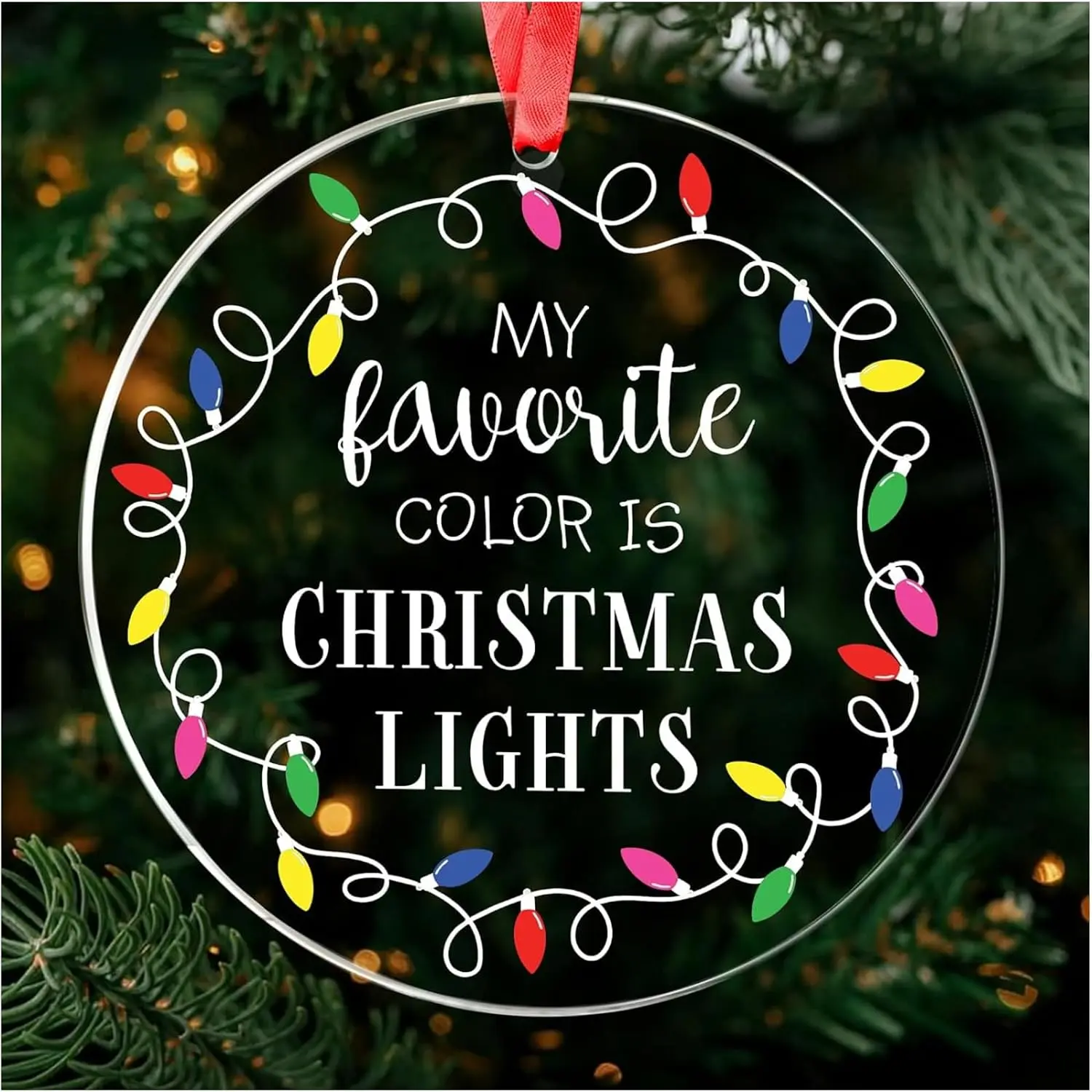 The Besties Times  Ornament 2025,  Picture Frame Ornament, for Women  , DIY Christmas Photo Frame Keepsakes for Tree Decorations, Friendship Gifts for Women (Xmas Light)