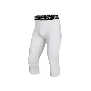 Basketball Three Quarter Compression Tights Men Women White High Elastic Quick Dry Training Fitness Leggings Sports Equipment Nine Quarter Pants