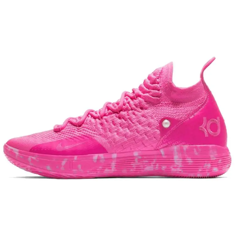 Nike KD 11 Aunt Pearl Breast Cancer Awareness Edition Men's Mid-Top Basketball Shoes Verifiable, with credentials and supporting global authentication
