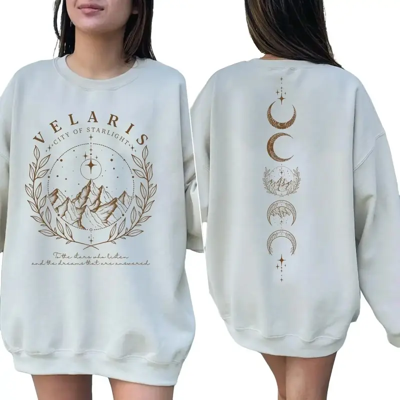 Velaris The Night Court SweatShirt, City of Starlight Sweater, Rhysand Fan Sweater, Velaris Sweatshirt, Bookish Sweatshirt, Acotar Merch, SJM Merch