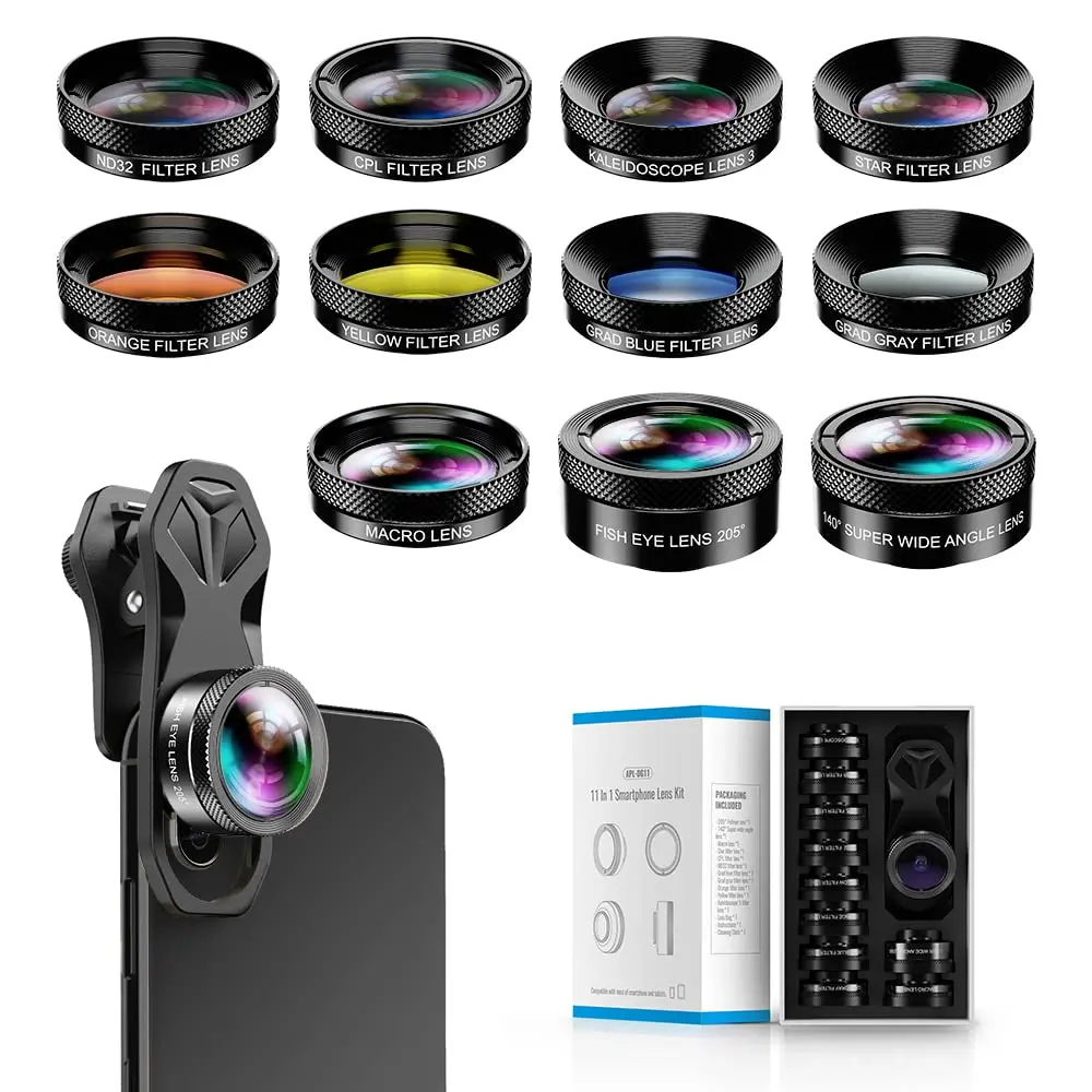 Durable Mobile Phone Camera Lens Set, Multifunctional Cellphone Lens ...
