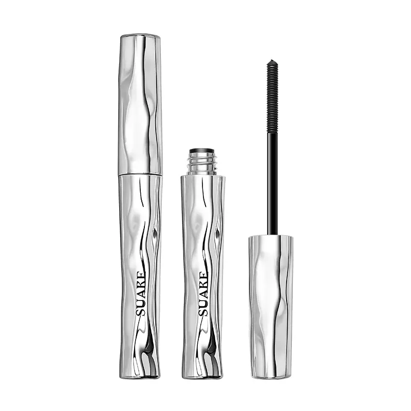 Curling Silver Stick Mascara, 2026 New Metal Wand Tubing Mascara, 3pcs | Tubing Mascara, Waterproof Long-Lasting Black Lash Formula, 3D Curling & Volumizing, Buildable Clump-Free Look