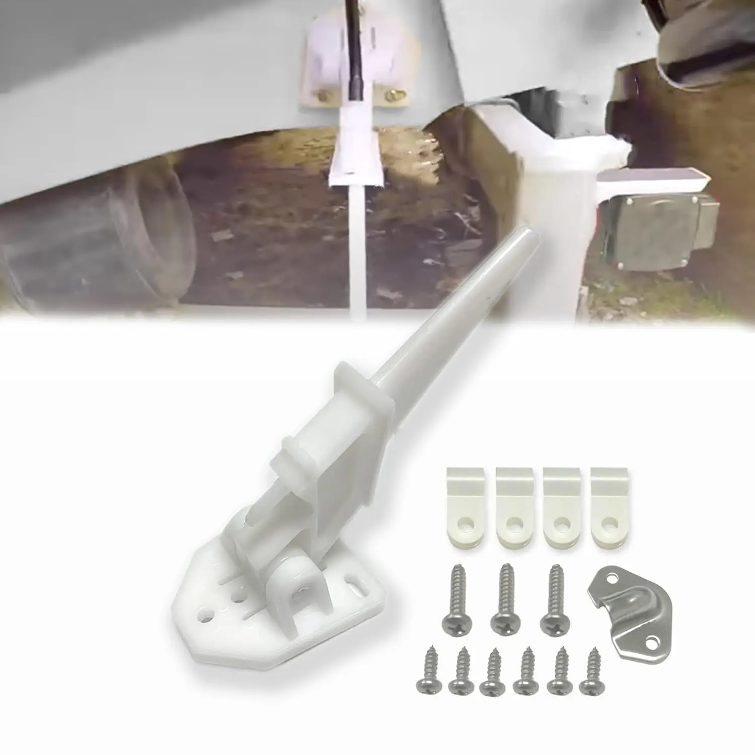 Universal Speedometer Automatic Kick-up Pilot Tube Assembly Up to 80 MPH (Speedometer Pilot)
