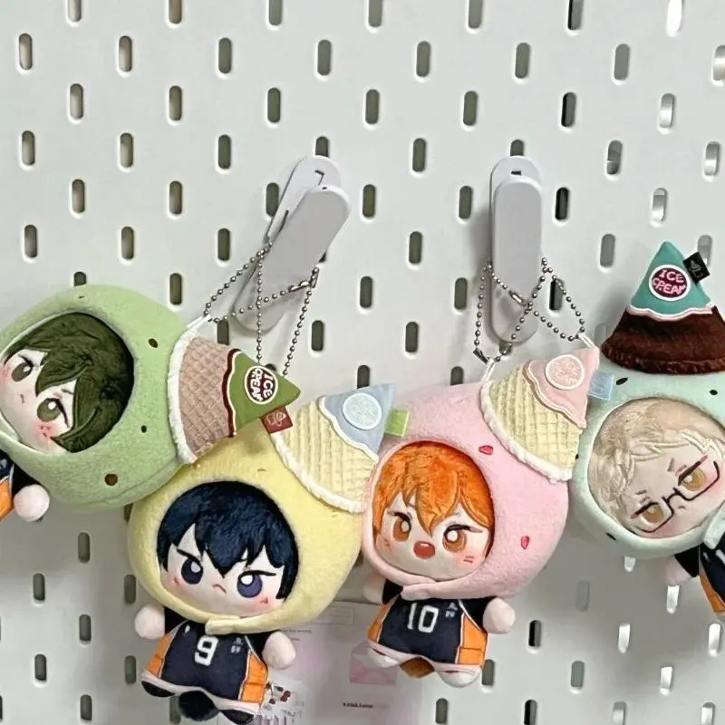 2026 new Cute 10cm Haikyuu!! Printed Cotton Doll, Anime Volleyball Plush Toy Tsukishima Kei Hinata Shoyo Kageyama Tobio Yamaguchi Tadashi