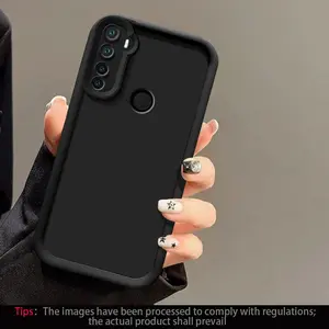 For Realme 5/5S/5i/C3/C3s phone case anti drop protective cover, luxurious candy frosted soft shell, ideal for daily use, durable protective cover, slim design, fashionable phone accessories, matte color phone case