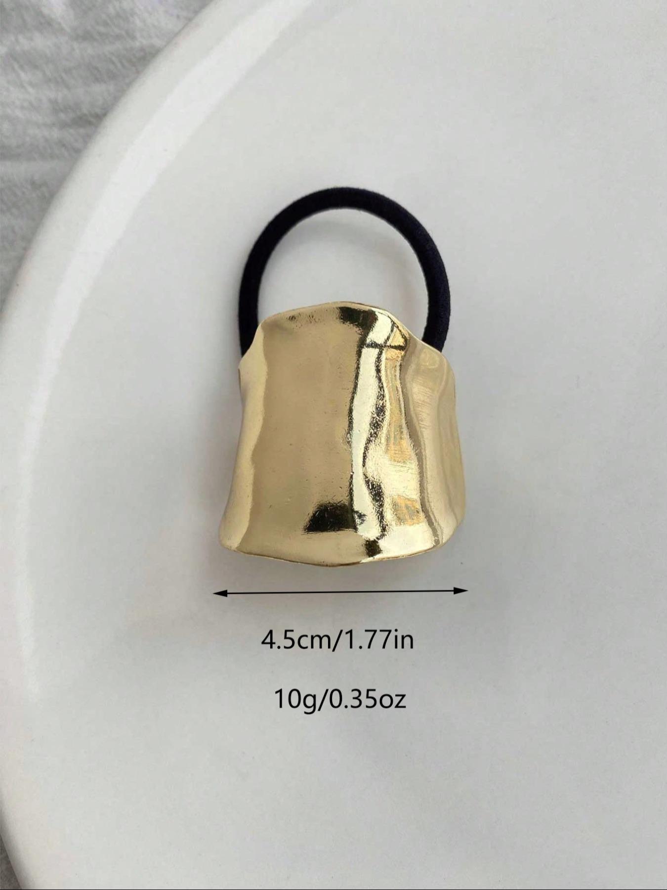 Metal Hair Tie, Hair Accessories for Women & Girls, Minimalist Headwear Suitable for Thick Hair, Fashion Hair Accessories for Party, Daily Clothing Decor