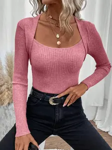Long Sleeve Pullover Cardigan, Stylish Casual Wear, Perfect for Daily Use, Comfortable and Versatile, Ideal for Layering