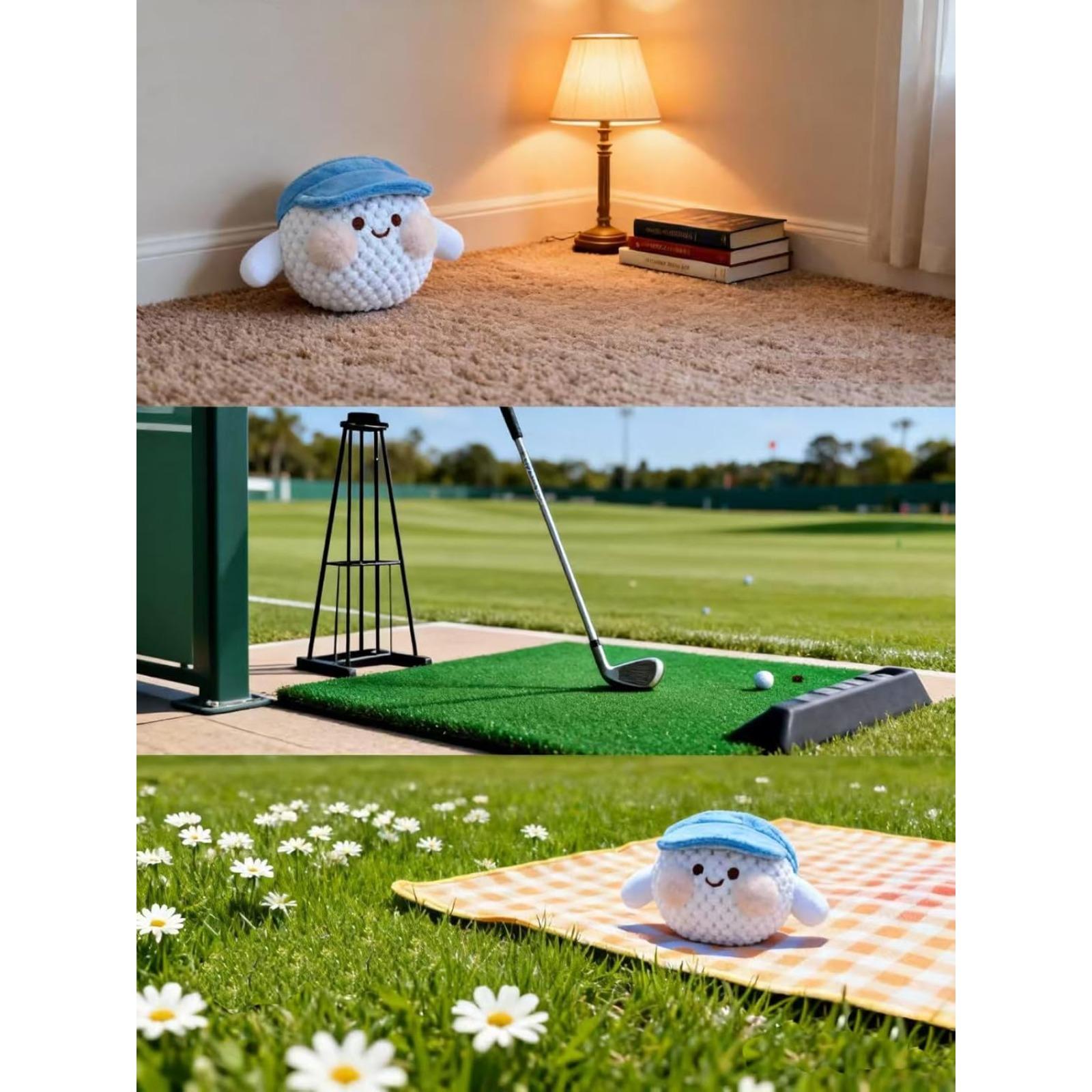 Soft Plush Ball Keychain Set – Cute Stuffed Keyring for Backpack, Squishy Toy Gift for Soccer Basketball Tennis Golf Rugby Billiards Baseball Lovers & Players