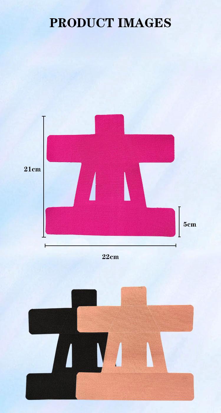 Pre-cut muscle tape for shoulder support, suitable for men and women, sports cut-out tape from manufacturer, stretchable and elastic for injury prevention and fixation