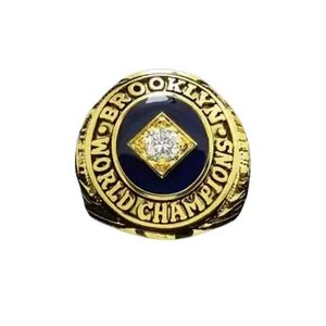 1955 Los Angeles Dodgers World Series Championship Ring, High-Quality Design, Perfect Gift for Sports Lovers, Elegant Desk Decor