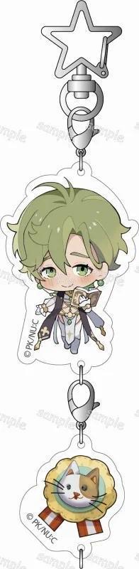 Anime Game Nu: Carnival Keychain Olivine Quincy Blade Cosplay Acrylic Keychains Bag Accessory Pendant Keyring Fans Collect Gifts