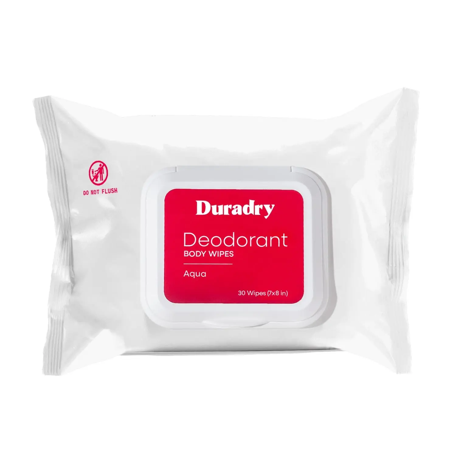 Deodorant Body Wipes for Men & Women – Body Wipes for Odor Control, Use for On-the-Go Cleansing, Gym Sessions, Travel, or Rinse-Free Shower Alternative – Aqua Scent, Pack of 1Gift