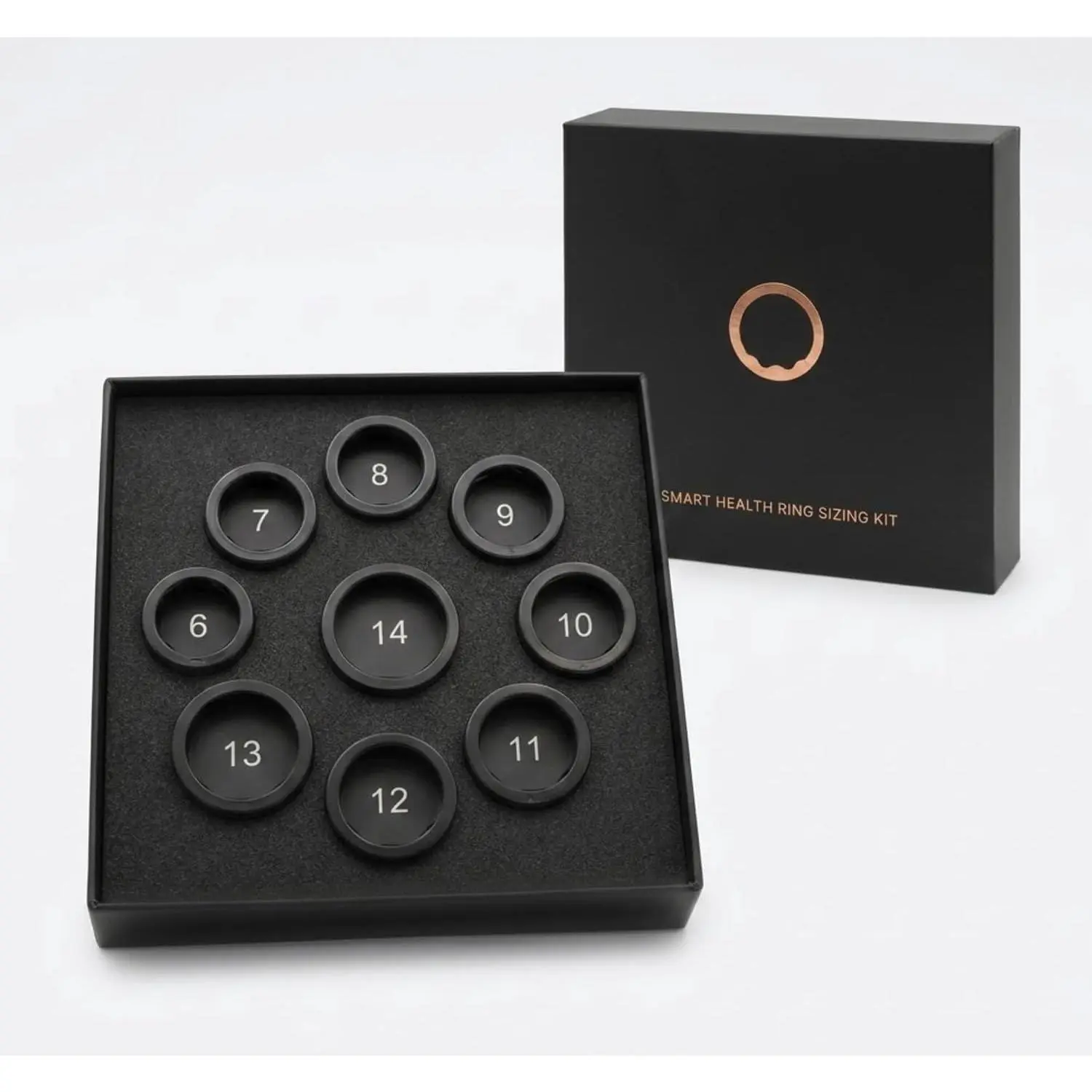 002  Ring Sizing Kit - Precision Fit for AI-   - 9 Standard Sizes Included - Try Before You Buy
