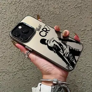 The SU! CR7 Phone Case Featuring Soccer Star Ronaldo Is Compatible with All Apple Models, Offering Shockproof And Matte Back Protection. It Provides Comprehensive Safety And Is a Stylish Option, Making It an Ideal Gift
