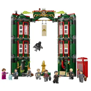New 990-Piece Movie Series Building Toy Block Set, Adult and Child Toy Gift, Boy and Girl Birthday Present, Educational Construction Kit