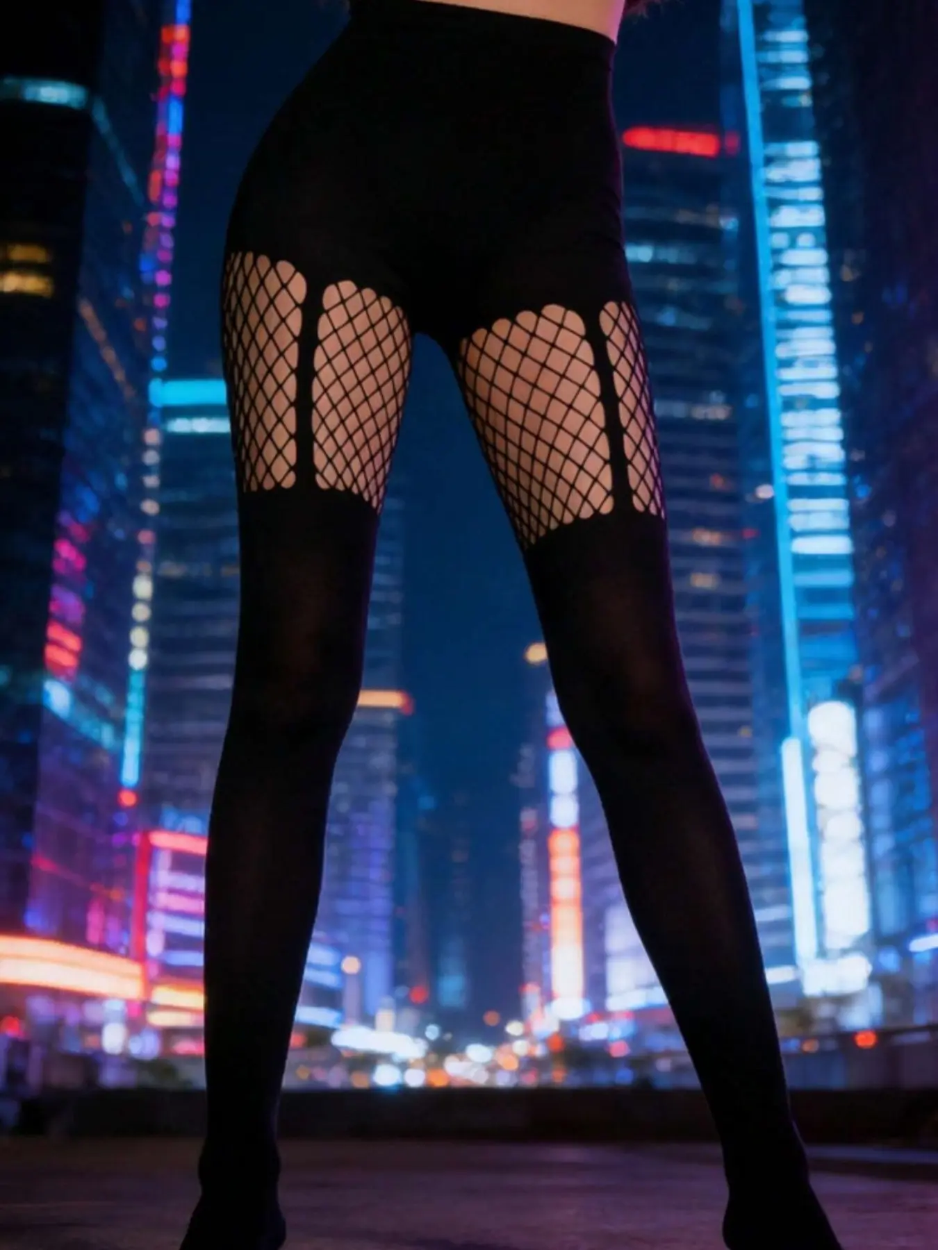 Women's Sexy Fishnet Stocking Socks, Cute Dance Socks for Commute, Dates, Parties, All Seasons, Perfect for Everyday Wear