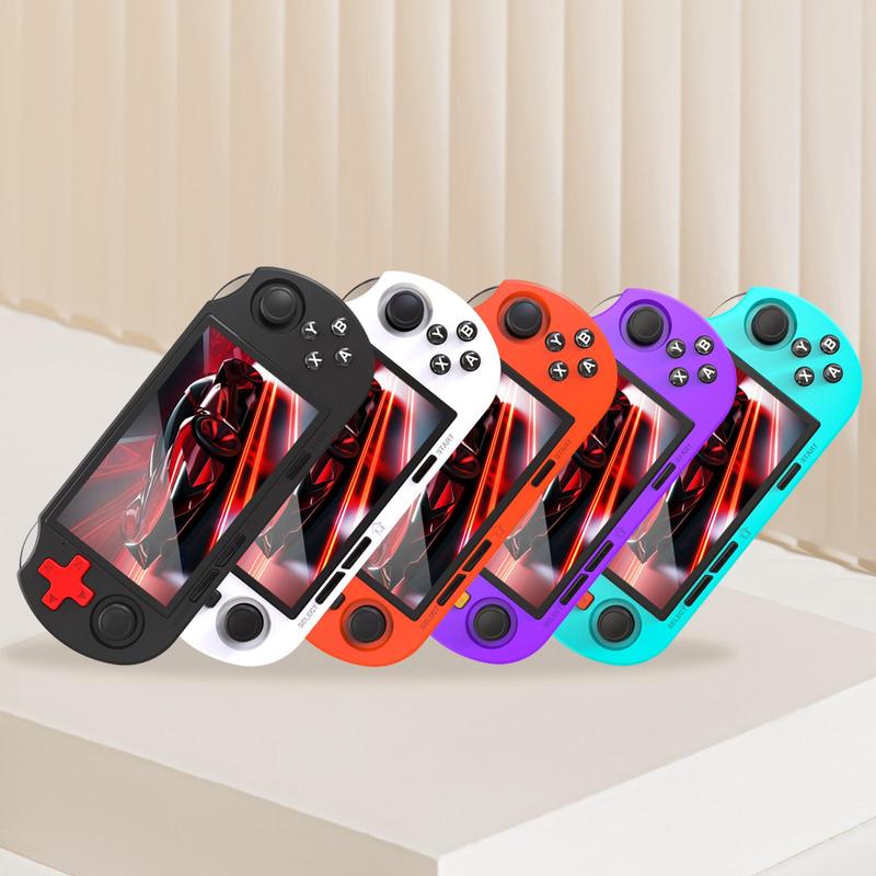 YLW Retro Handheld Game Console, 4.5 Inch IPS Screen Games Machine, Wireless Mini Portable Game Player, Gaming & Consoles for Boy Gift