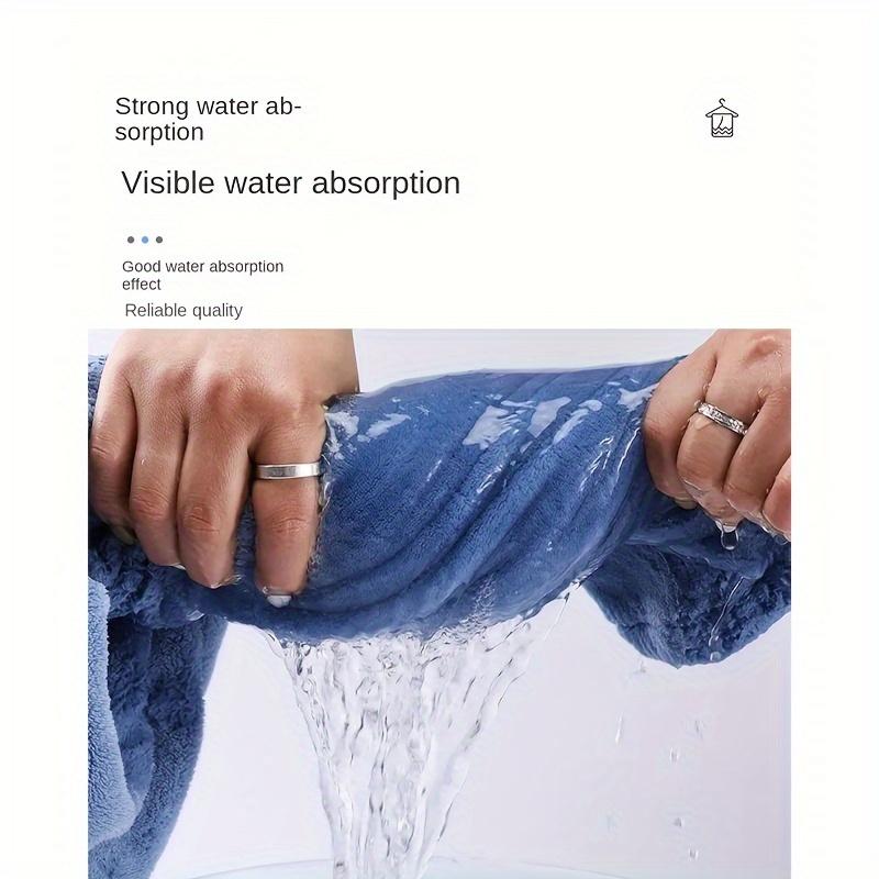 Wearable Bath Towel & Hair Dryer Hat Set, Coral Fleece Shower Skirt, Absorbent Robe with Pockets, Must-Have Bathroom Accessories, Super Absorbent Towel