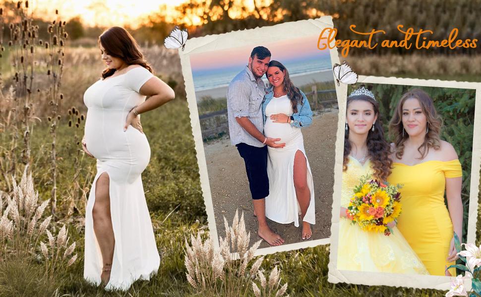 Women's Off Shoulder High Split Long Formal Party Dress Evening Gown