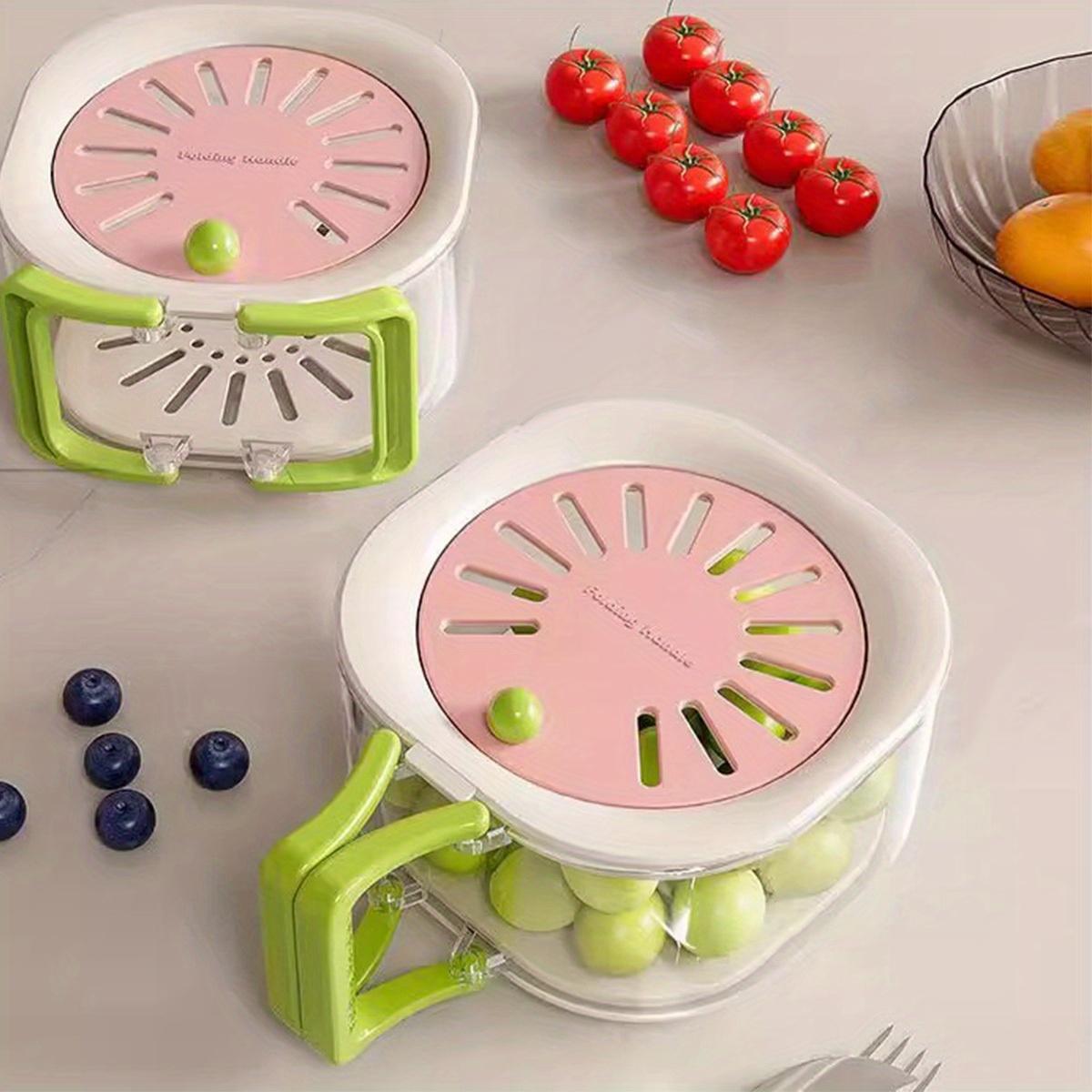 Fruit and vegetable washing basket