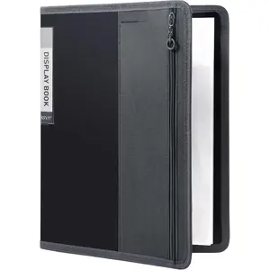 Binder with Plastic Sleeves 30-Pocket, Display Book for 60 Pages, 8.5x11" Presentation Folders with Clear Sheet Protectors, Art Portfolio Binder for School & Office Document Organizer
