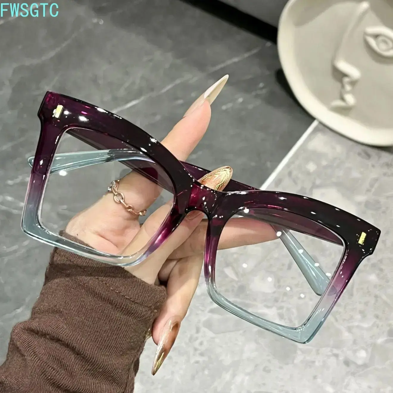 Unisex Fashion Reading Readers Portable Magnifying Glasses HD Clear Anti Blue Light Lens Lightweight Soft Comfort Frame Home Office Travel Daily Casual Eyewear summeressentials