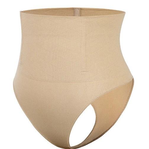 Tummy Control Thong Shapewear for Women High Waist Shaping Underwear Seamless Body Shaper Panties Girdle Mid to High Waisted Sexy Mid-Waist Tummy Control Butt-Lifting Leg Shorts - full Lace Contrast Backless Bodysuit with Cup Big Size Women's wear shaoe