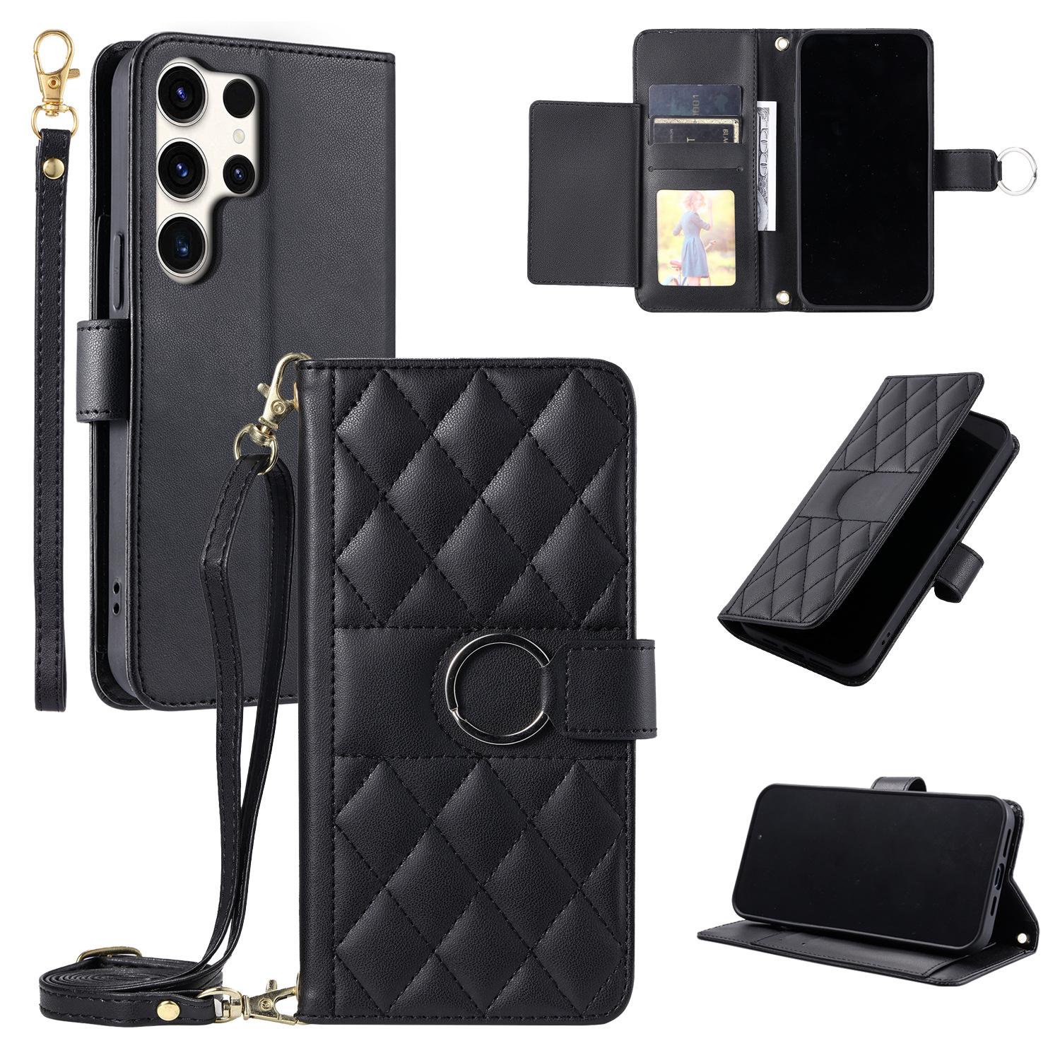 For Google Pixel 7A 7 Pro 8A 8 Pro 9A 9Pro XL 10 Pro XL Wallet Case, PU Leather Flip Folio Case with Card Holders Kickstand [Shockproof TPU Inner Shell] With Long Lanyard for Girl Women Lady