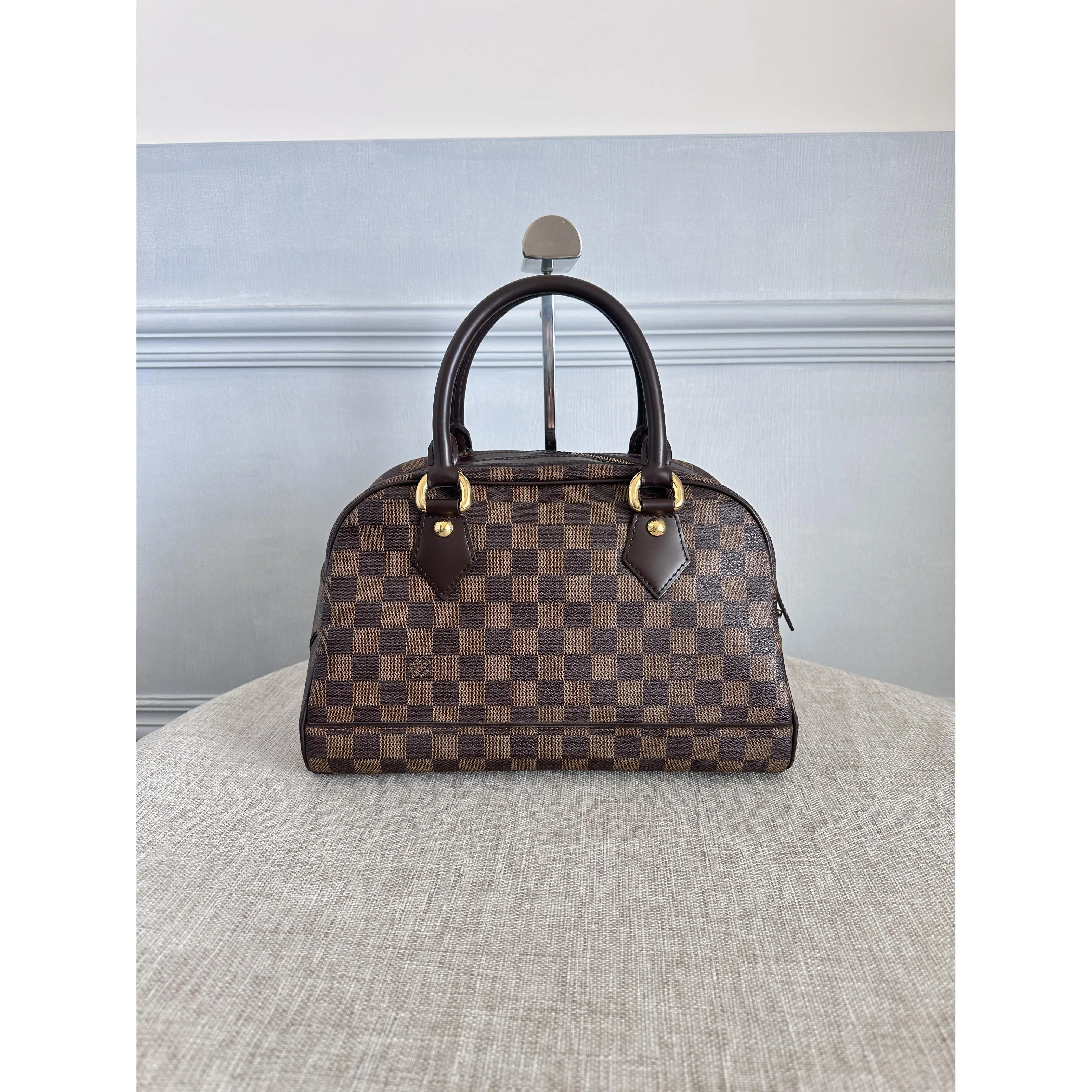 Pre-owned Louis Vuitton Duomo Damier Ebene Handbag